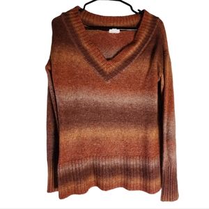 a.n.a. Rust Brown Sweater Size Small